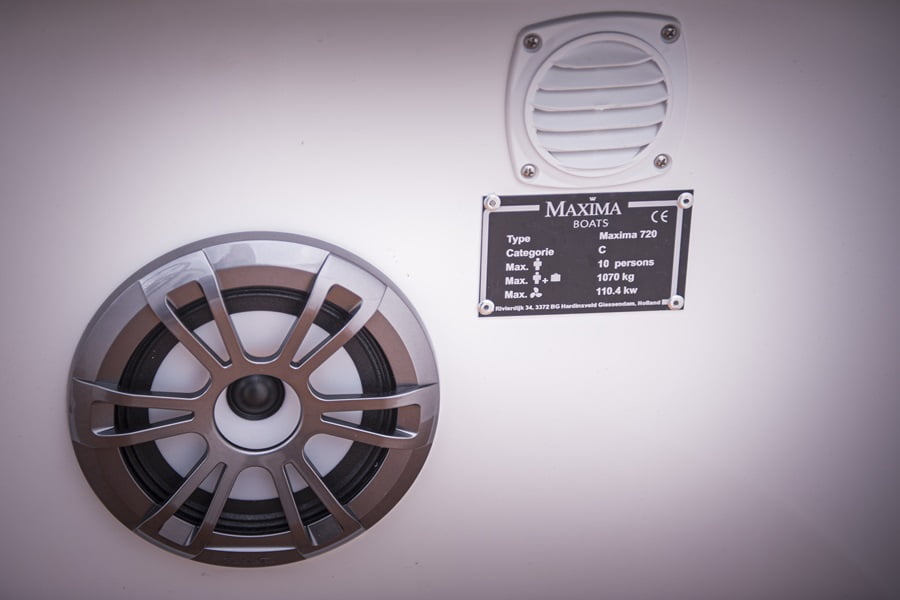 Speakers in de Maxima 720 Retro