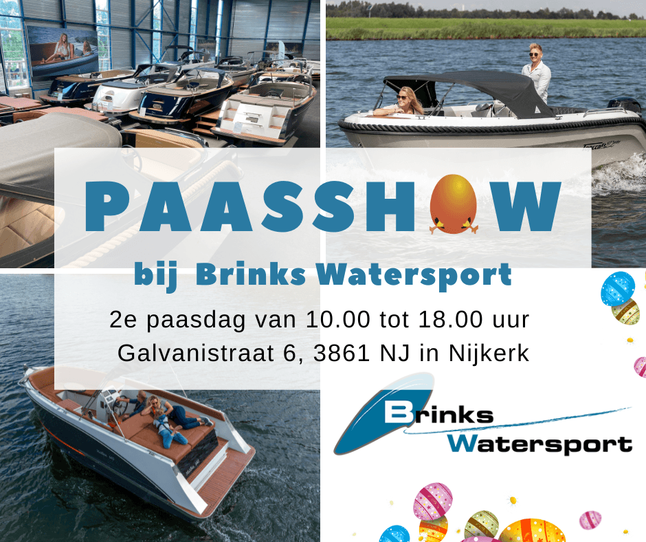 Paas show sloep en tender boten Nijkerk