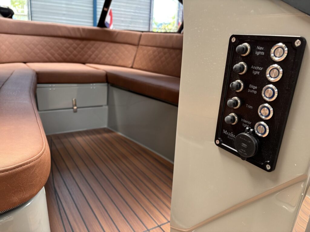 Maxima 600 Tender bedieningspaneel